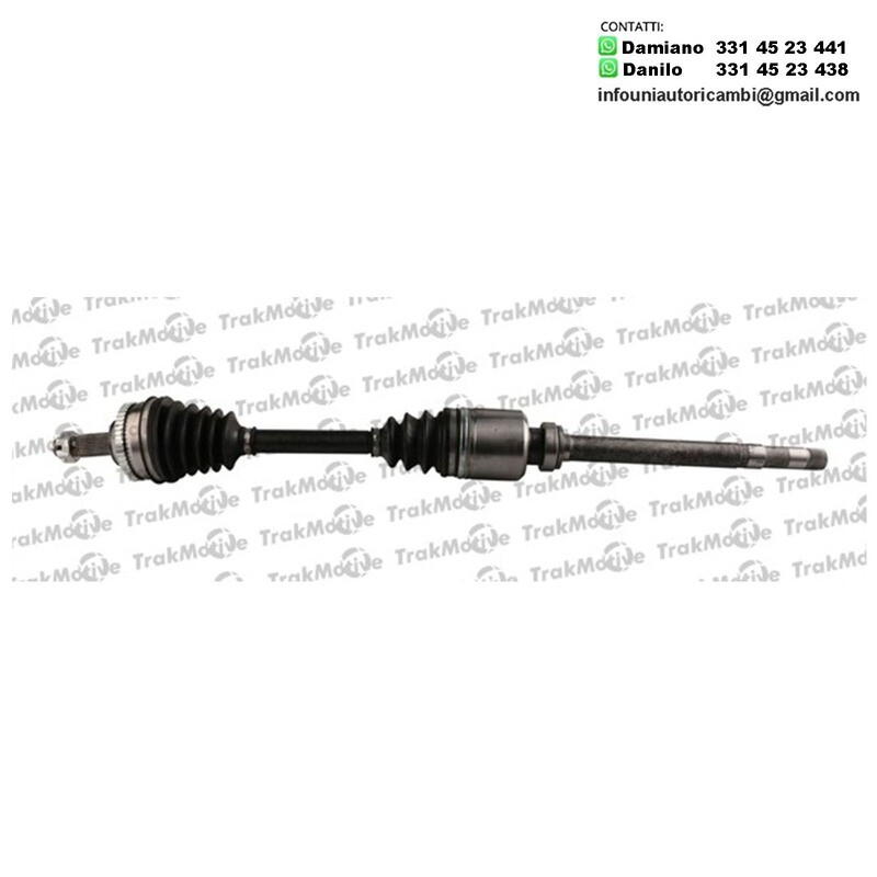 Albero Motore Semiasse Anteriore Destro Citroen Evasion, Jumpy/ Fiat Scudo, Ulysse/Lancia Zeta; Peugeot 806, Expert 1.9D/2.0/2.1D 06.94-12.06