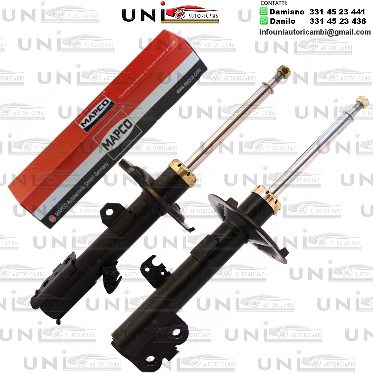 2 Ammortizzatori Anteriori Rinforzati a Gas TOYOTA COROLLA Combi