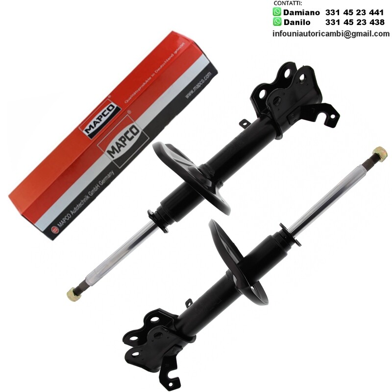 2 Ammortizzatori Anteriori Rinforzati a Gas TOYOTA COROLLA / Compact / Liftback / Wagon