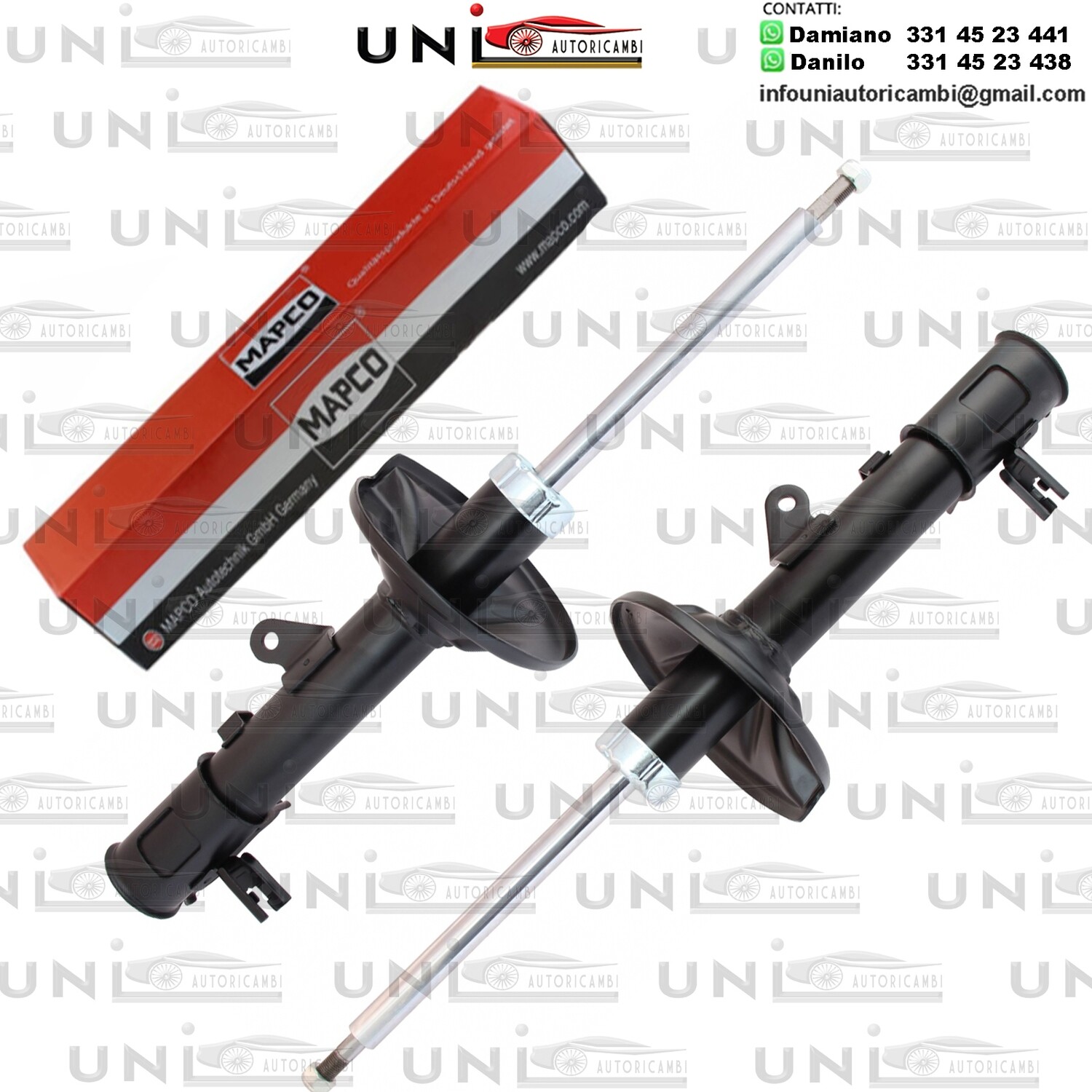 2 Ammortizzatori Posteriori Rinforzati a Gas HYUNDAI ELANTRA