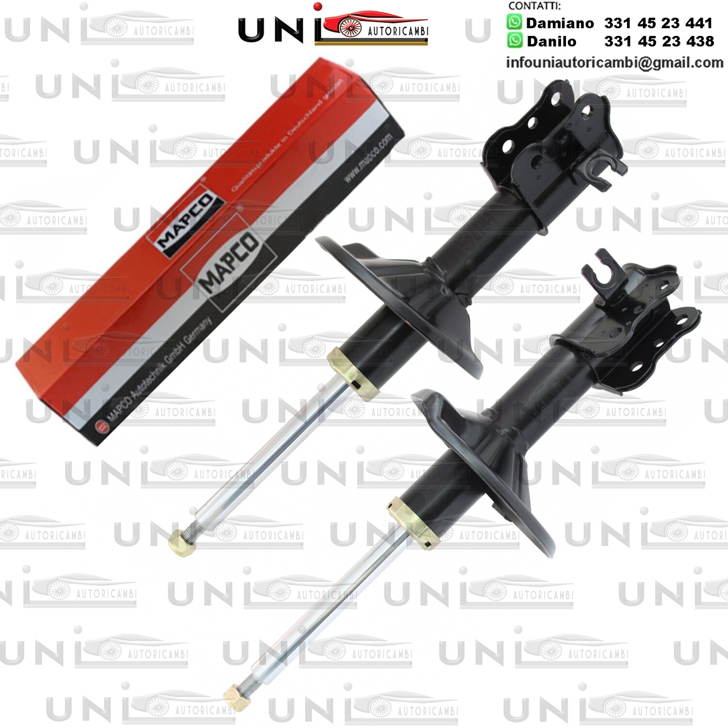 2 ​Ammortizzatori Anteriori Rinforzati a Gas MAZDA 626 IV / MX-6