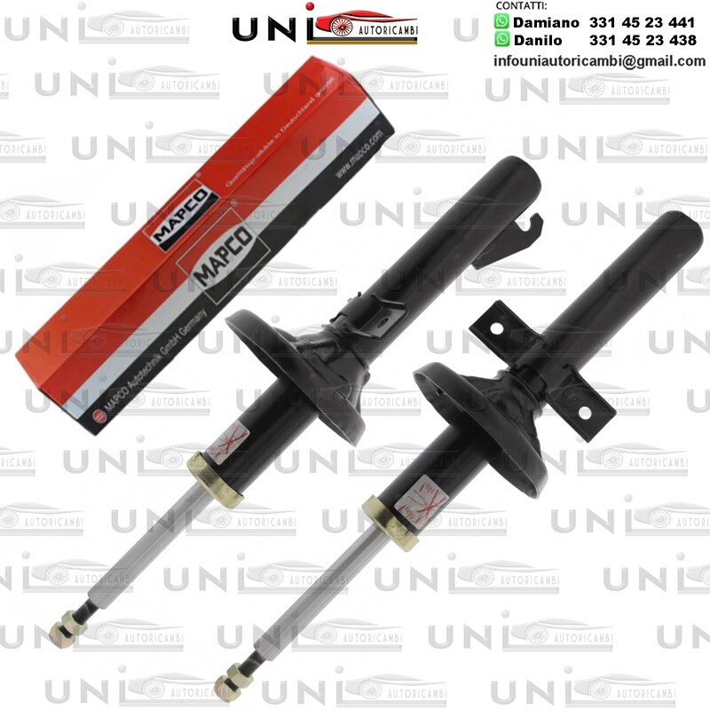 2 Ammortizzatori Anteriori Rinforzati a Olio FORD COURIER / FORD FIESTA III