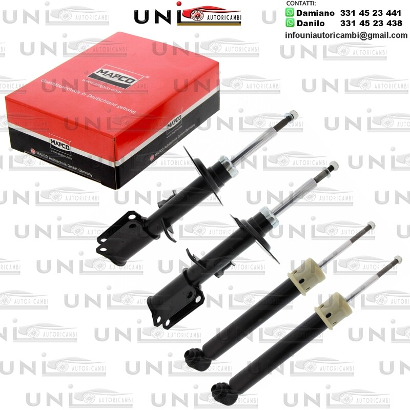 4 Ammortizzatori Rinforzati a Gas BMW X5 (E53)​ da 05.2000 a 12.2006​