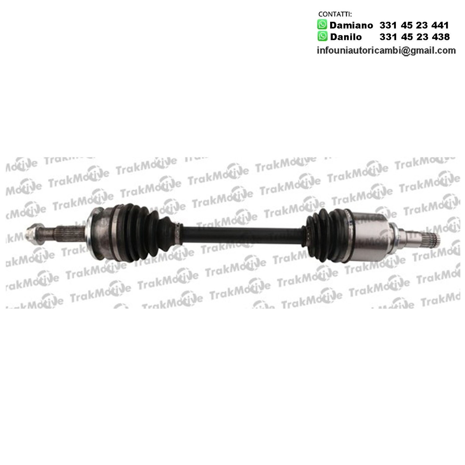 Albero Motore Semiasse Anteriore Destro FIAT FIORINO, GRANDE PUNTO, PUNTO EVO, QUBO/ LANCIA YPSILON 1.3D 10.05-