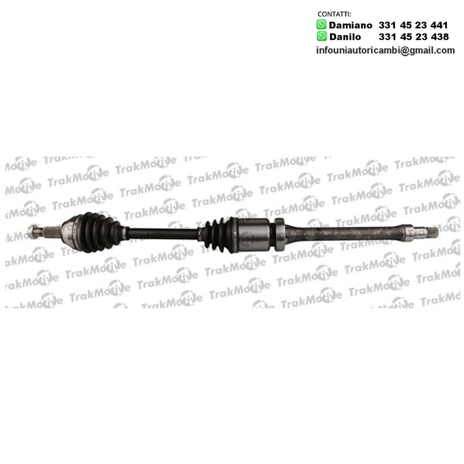 Albero Motore Semiasse Anteriore Destro Ford Fiesta V (JH, JD) / Ford Fusion (JU) da 08.2002 a -