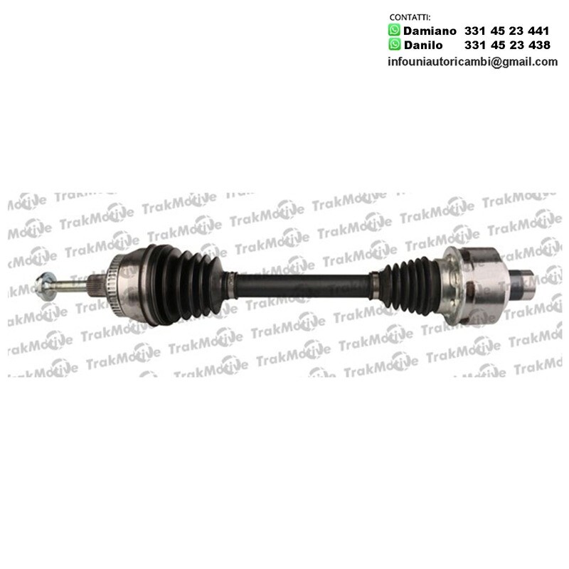 Albero Motore Semiasse Anteriore Destro Ford Galaxy da 1995 a 2006 / Seat Alhambra da 1996 a 2010 /VW Sharan da 1995 a -