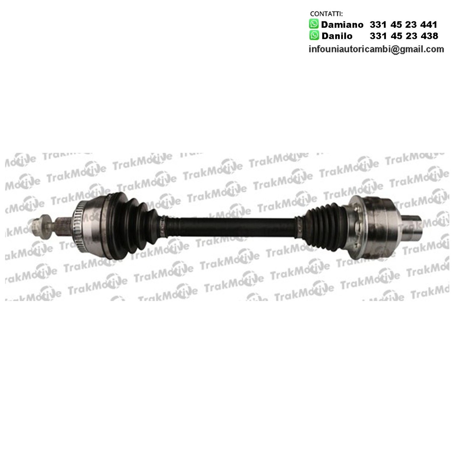 Albero Motore Semiasse Anteriore Destro Ford Galaxy da 1995 a 2006 / Seat Alhambra da 1996 a 2010 /VW Sharan da 1995 a -
