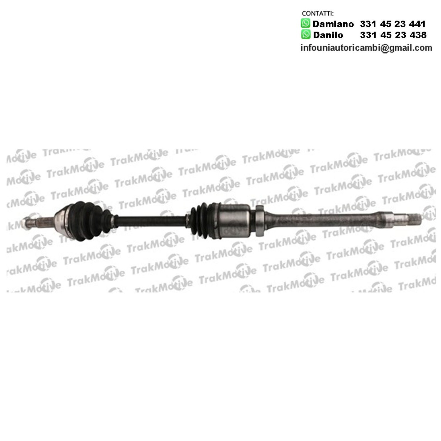 Albero Motore Semiasse Anteriore Destro FORD TOURNEO CONNECT, TRANSIT CONNECT 1.8/1.8D 06.02-12.13
