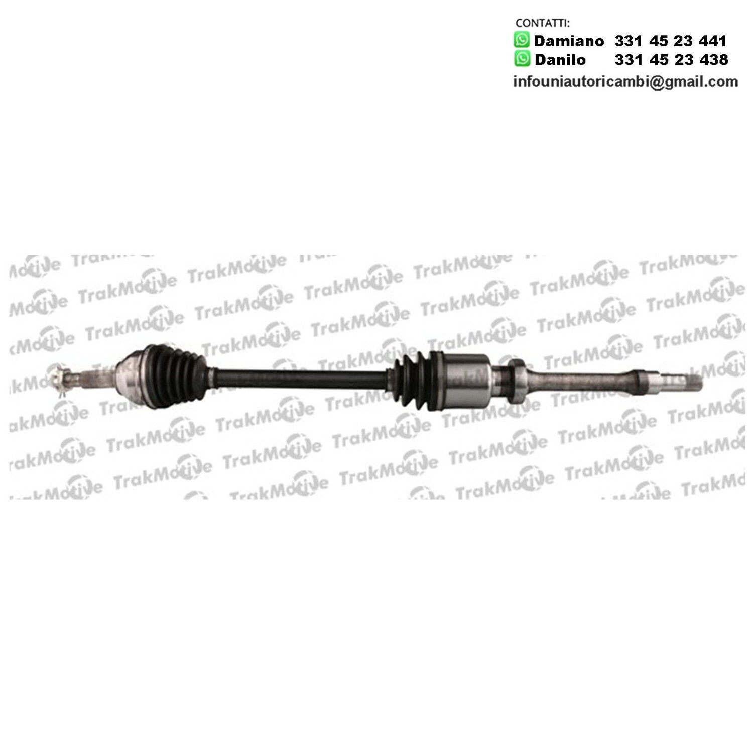 Albero Motore Semiasse Anteriore Destro Ford Transit Autobus da 2000 a 2006