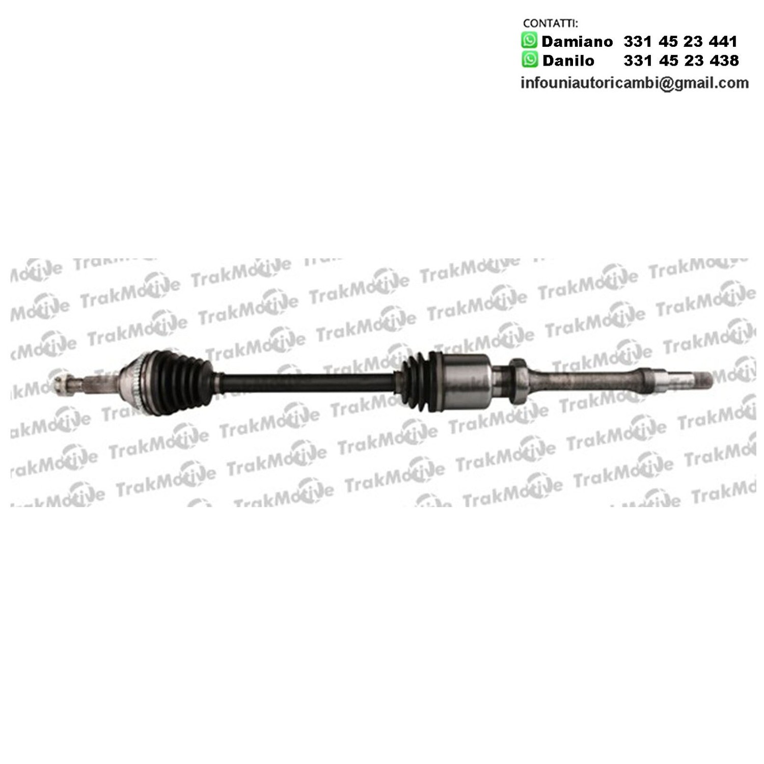 Albero Motore Semiasse Anteriore Destro Ford Transit Autobus, Furgonato, Van da 2000 a 2006