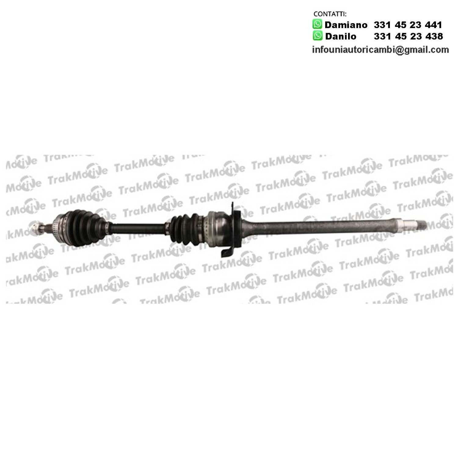 Albero Motore Semiasse Anteriore Destro Mercedes A (W168) 1.4/1.6/1.7D 07.97-08.04