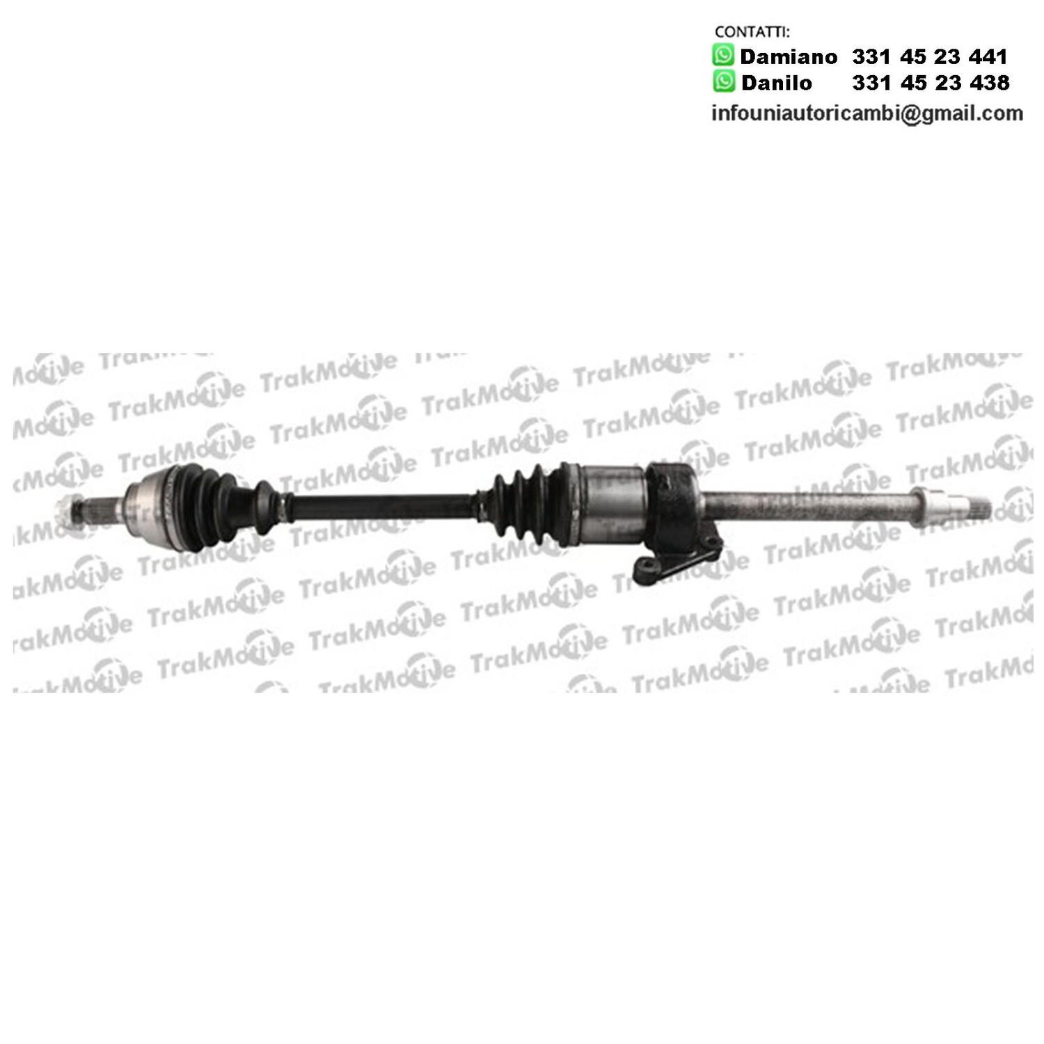 Albero Motore Semiasse Anteriore Destro Mini Mini (R50, R53)​ da 2001 a 2006