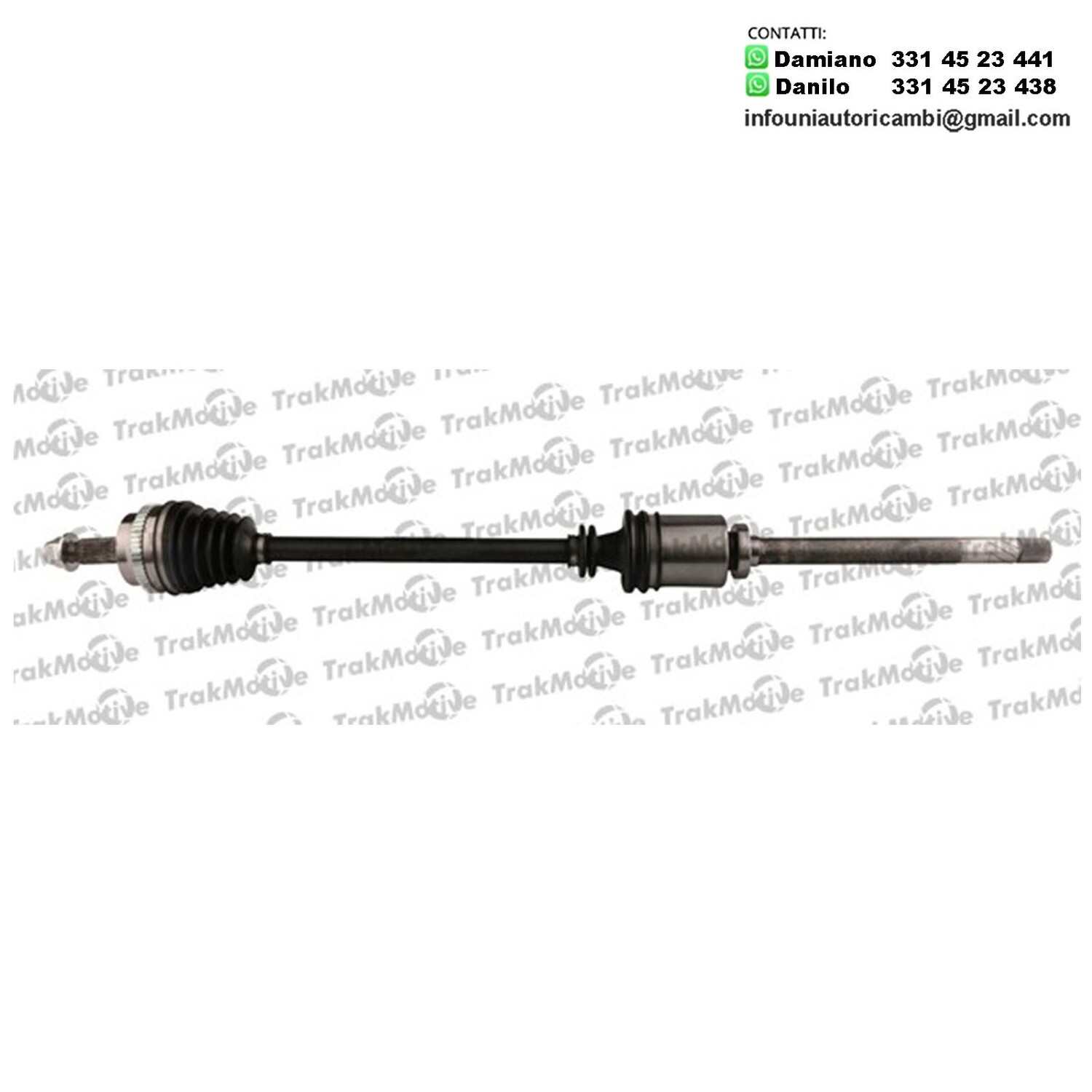 Albero Motore Semiasse Anteriore Destro Nissan INTERSTAR Bus, Combi/Opel MOVANO Combi, Kasten/Renault MASTER II Bus