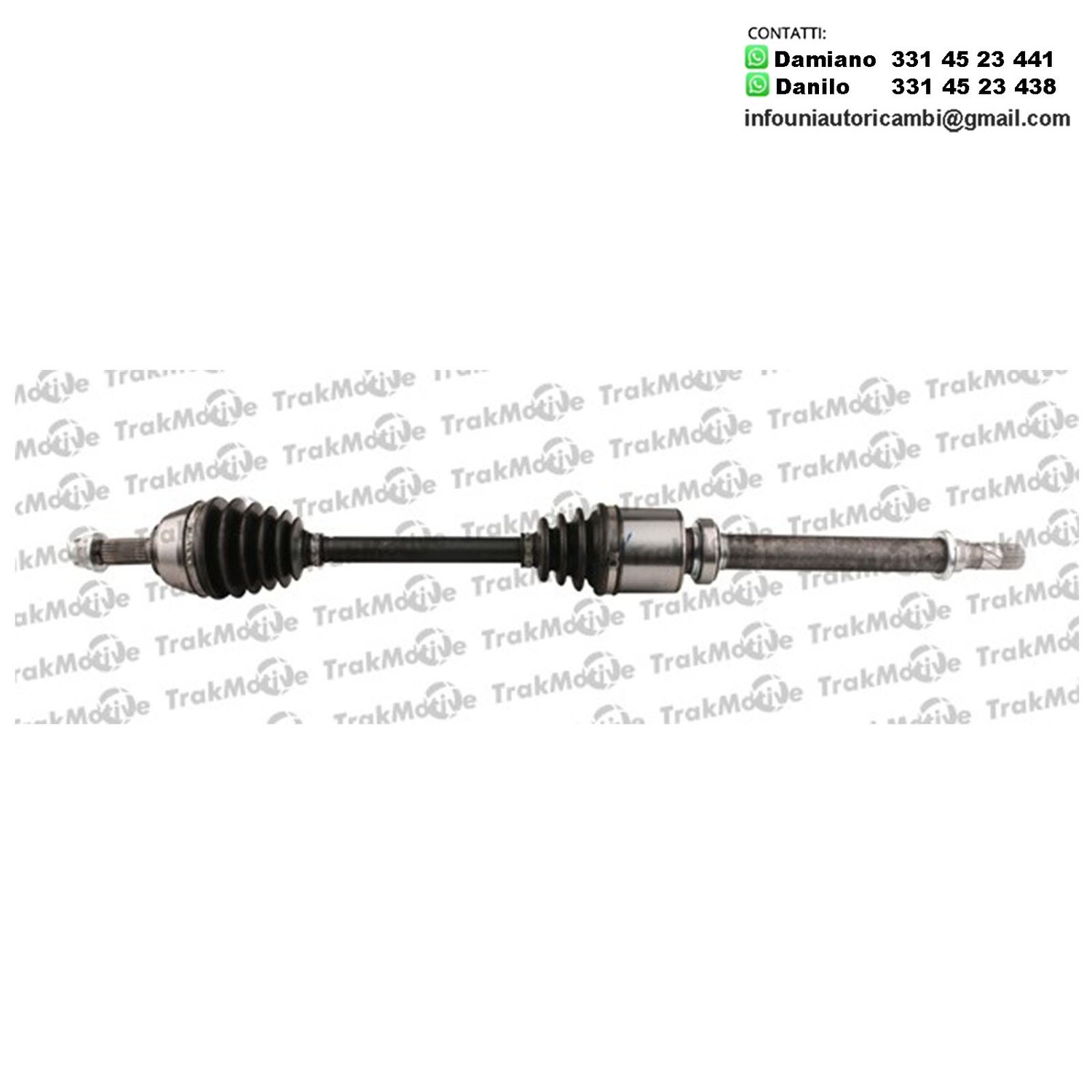 Albero Motore Semiasse Anteriore Destro Nissan March III, Micra III da 2003 a 2010, Note da 2006 a -