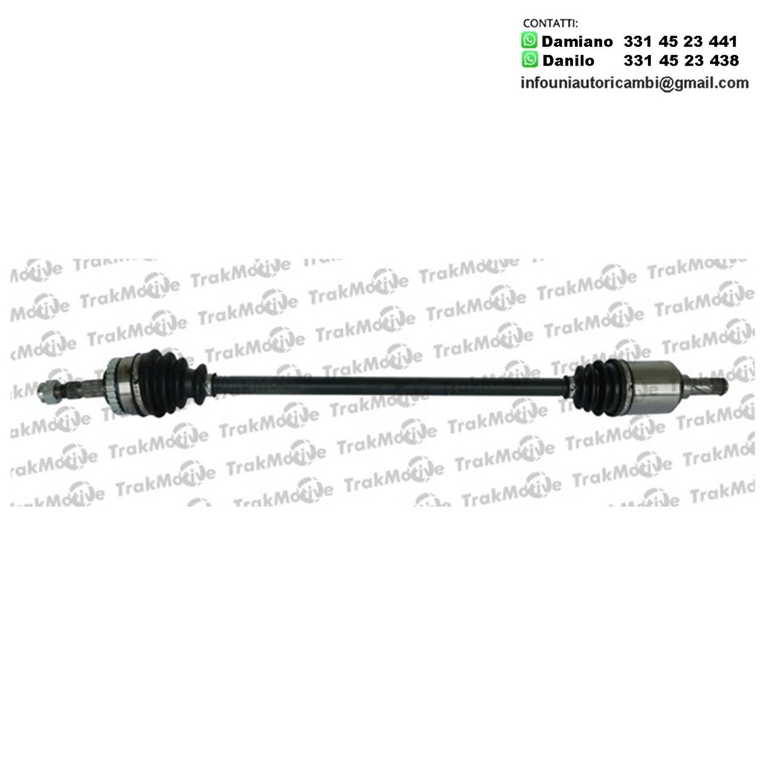 Albero Motore Semiasse Anteriore Destro Opel Combo, Corsa C, Tigra TwinTop, Vita C/ Vauxhall Combo Mk II