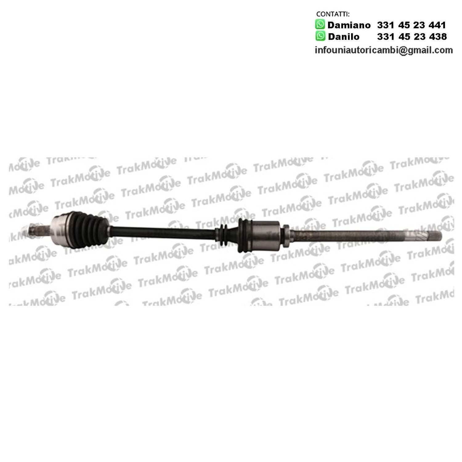 Albero Motore Semiasse Anteriore Destro OPEL MOVANO/RENAULT MASTER II 2.5D 10.01-