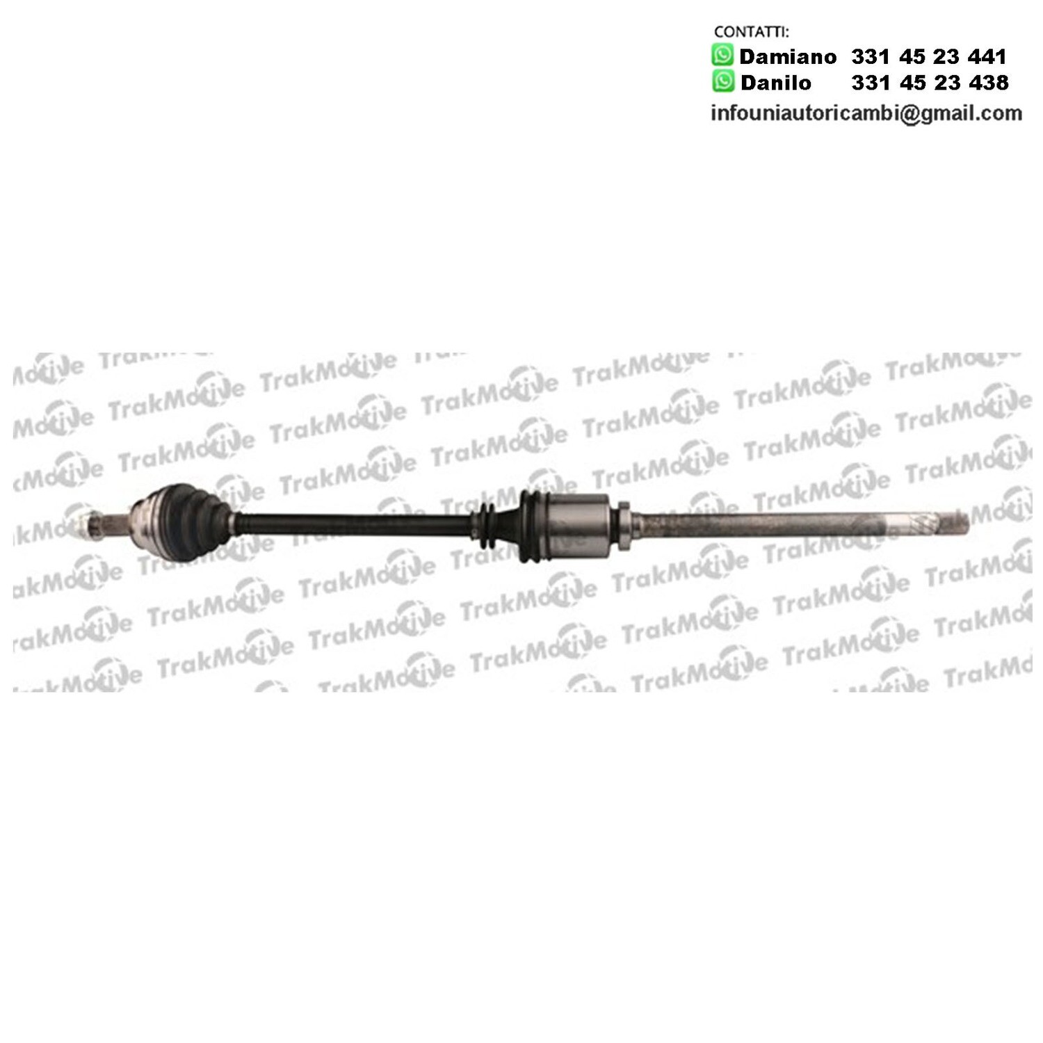 ​Albero Motore Semiasse Anteriore Destro Opel Movano, Renault Master II, Vauxhall Movano Mk