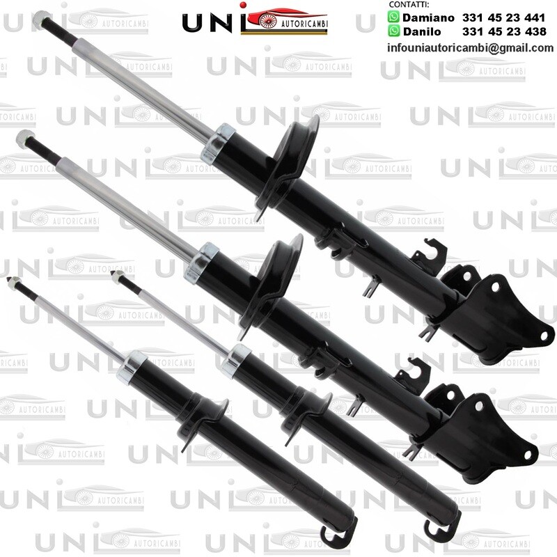 4 Ammortizzatore Rinforzati a Gas Mercedes Classe S (W140)​ da 04.1991 a 10.1998​
