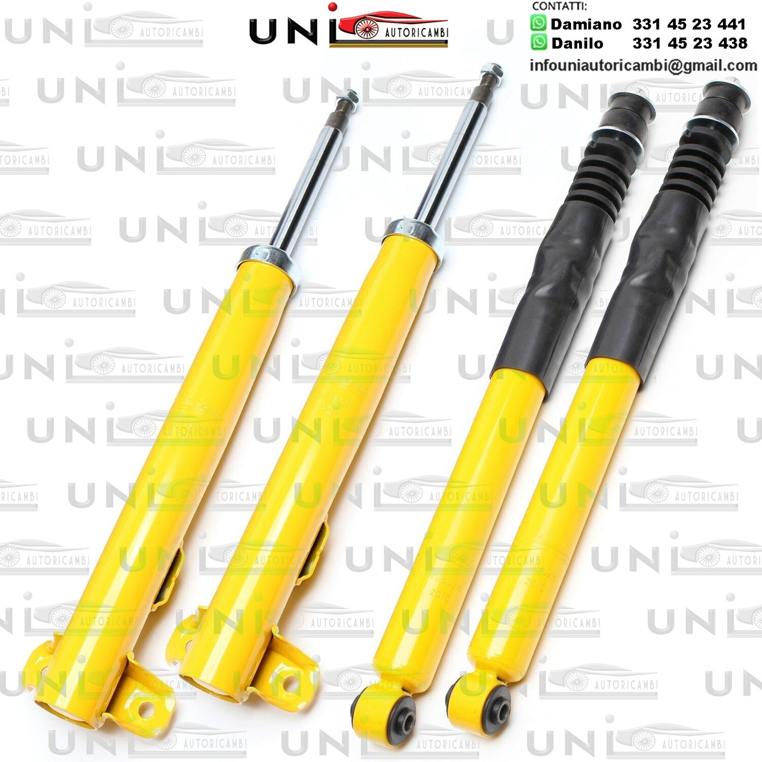 4X Ammortizzatori Sportivi a Gas Ta-Technix Mercedes 190 Classe E W124 Coupe C124 S124