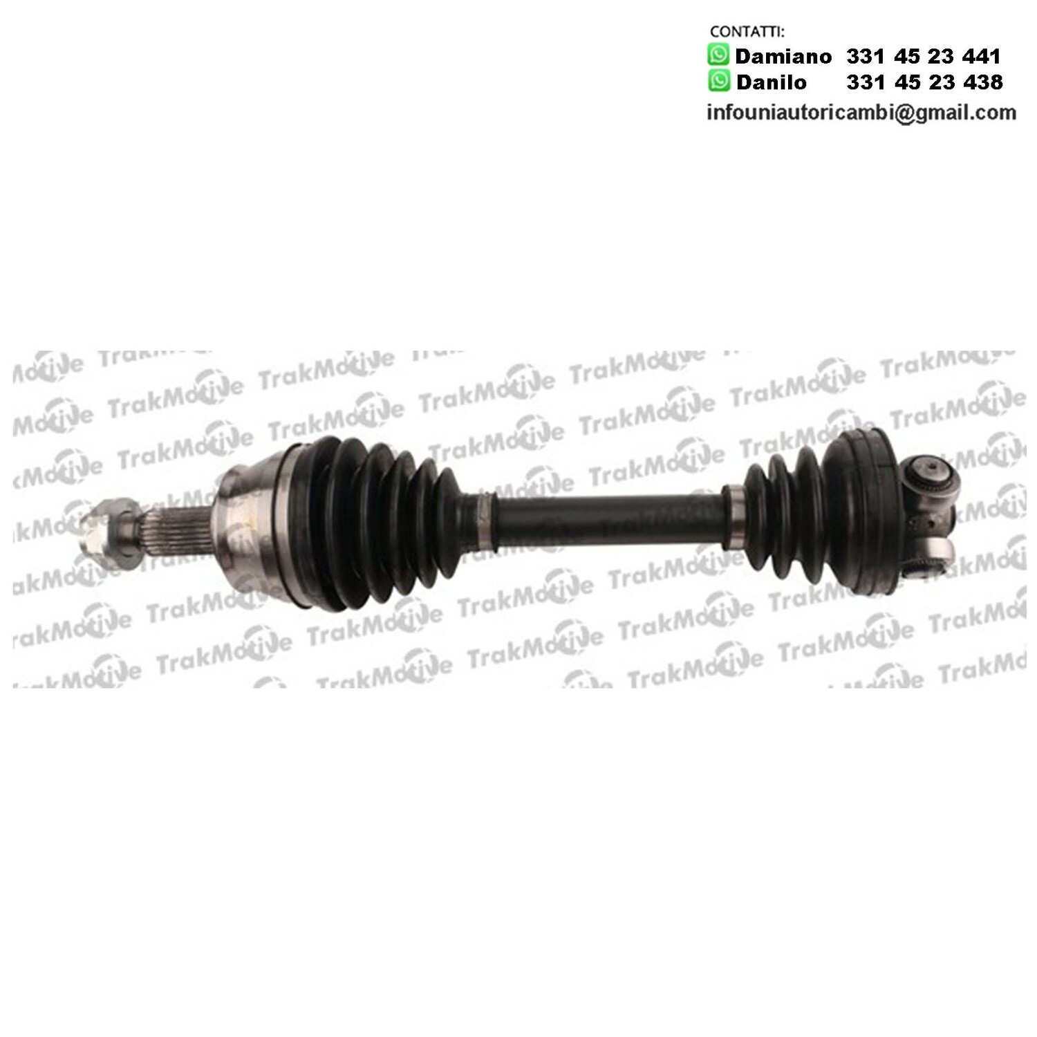 Albero Motore Semiasse Anteriore Sinistro Alfa Romeo Mito (955) da 09.2008