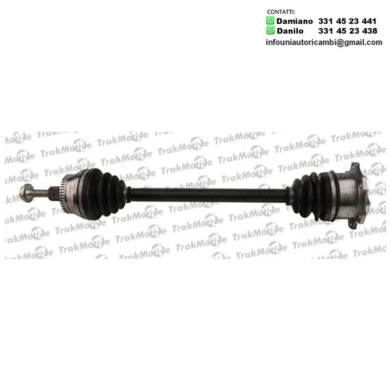 Albero Motore Semiasse Anteriore Sinistro Audi A4 (8E2, B6, 8EC, B7, 8H7, 8HE) da 08.2001, Avant