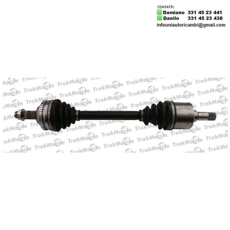 Albero Motore Semiasse Anteriore Sinistro CITROEN DISPATCH, EVASION, JUMPY/FIAT SCUDO, ULYSSE; LANCIA ZETA; PEUGEOT 806, EXPERT 2.0/2.0D 05.99-12.06