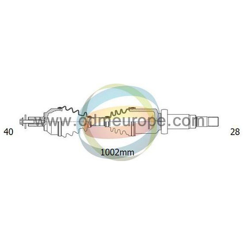 1 Albero Motore / Semiasse Anteriore Destro DX Land Rover Freelander II dal 2006 / Cambio Automatico