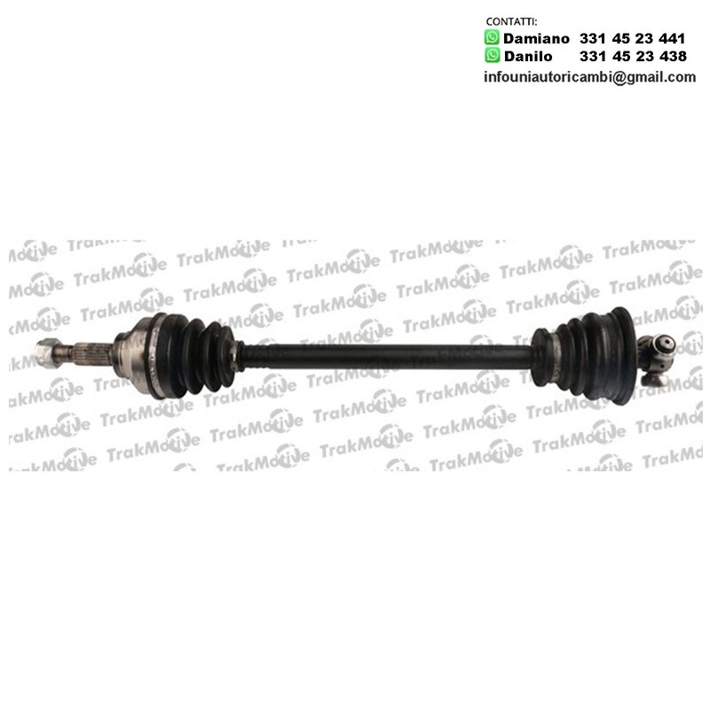 Albero Motore Semiasse Anteriore Sinistro DACIA LOGAN, LOGAN MCV, SANDERO/RENAULT LOGAN I 1.4-1.6LPG 09.05 a -