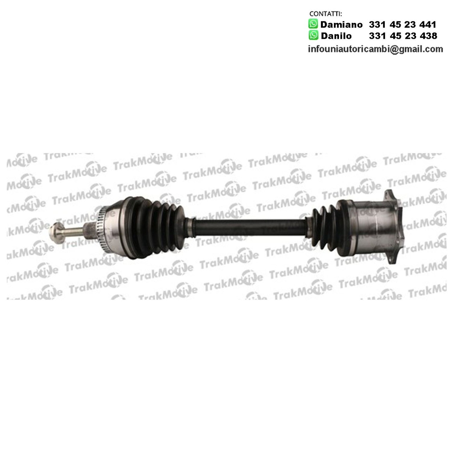 Albero Motore Semiasse Anteriore Sinistro/Destro Ford Galaxy (WGR), Seat Alhambra, VW Sharan