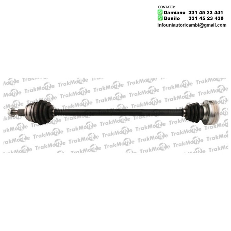 Albero Motore Semiasse Anteriore Sinistro/Destro Seat Alhambra (7V8, 7V9), Ford Galaxy, VW Sharan