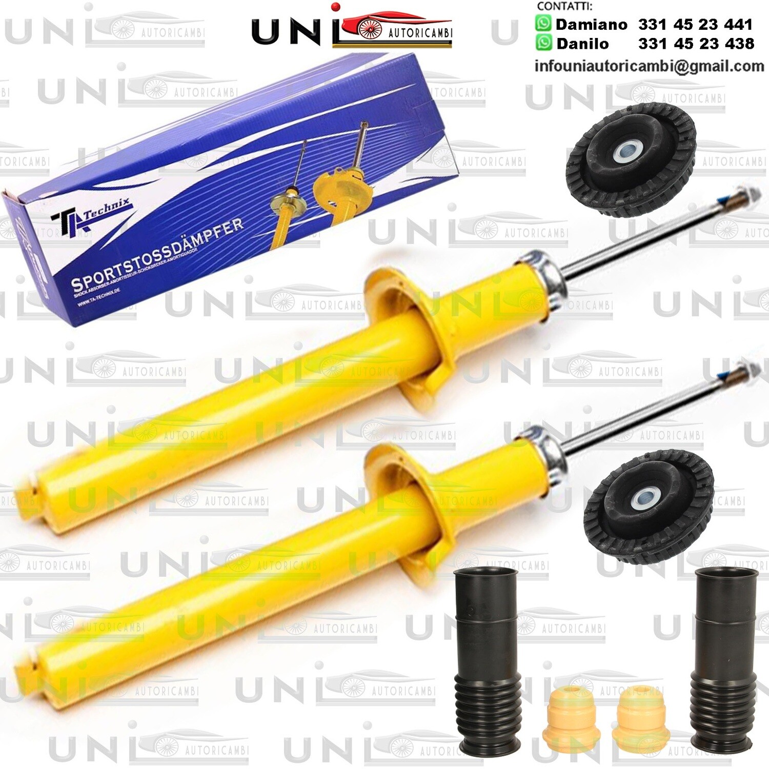 2x Ammortizzatore Anteriore Sportivo  Alfa Romeo 147 156 GT da 19