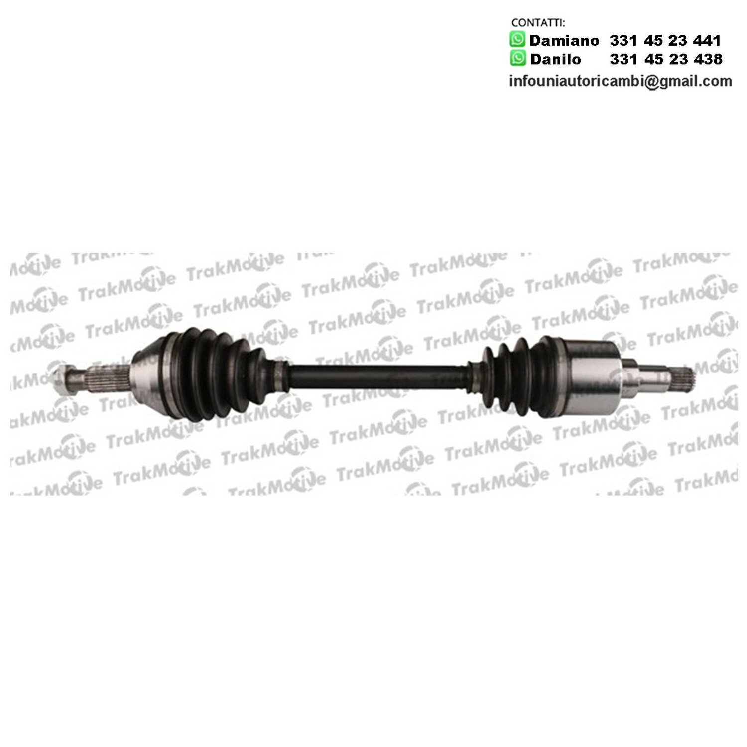 Albero Motore Semiasse Anteriore Sinistro Ford Fiesta V, Fusion, Ikon V