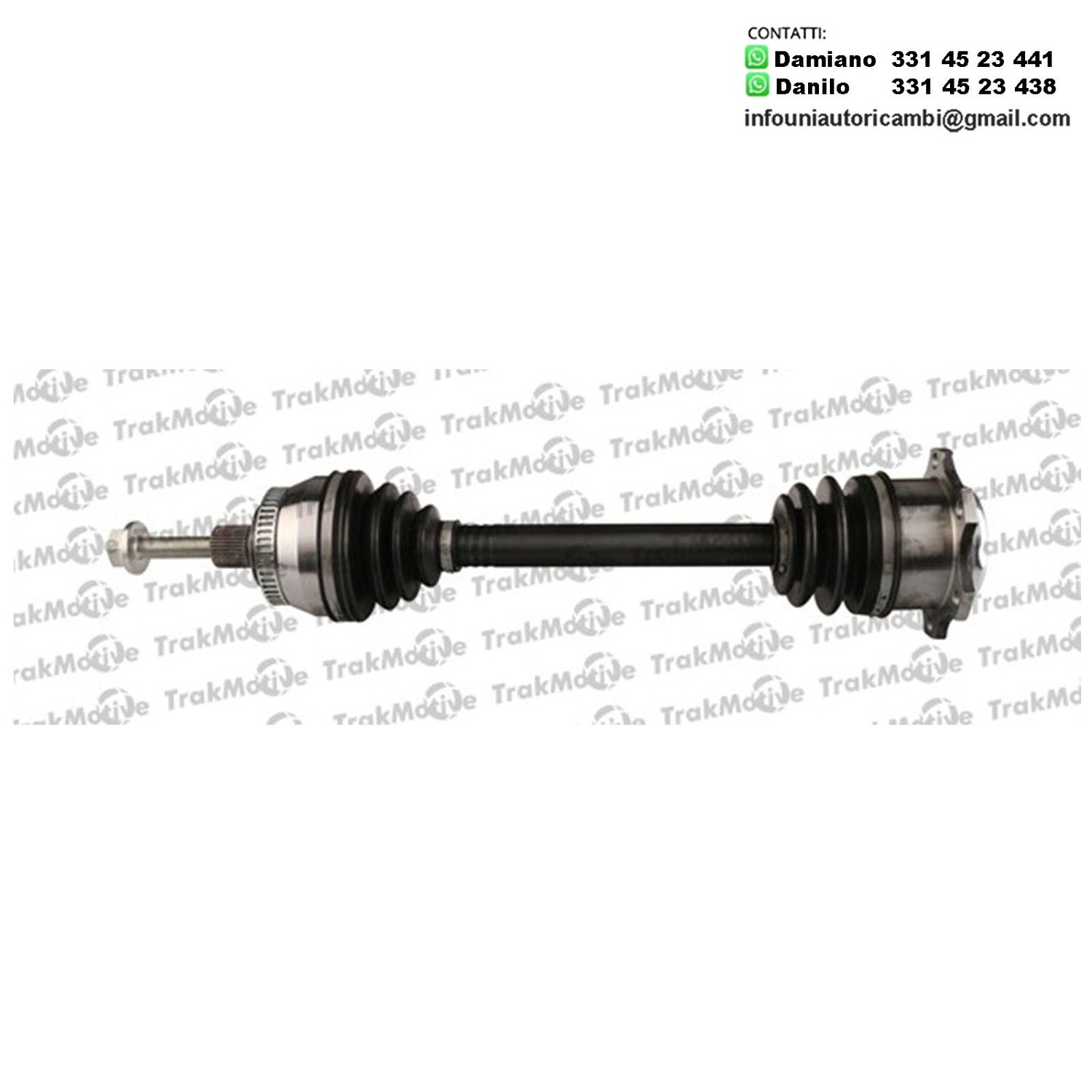 Albero Motore Semiasse Anteriore Sinistro FORD GALAXY/SEAT ALHAMBRA/VW SHARAN 1.8-2.3 09.95-03.10