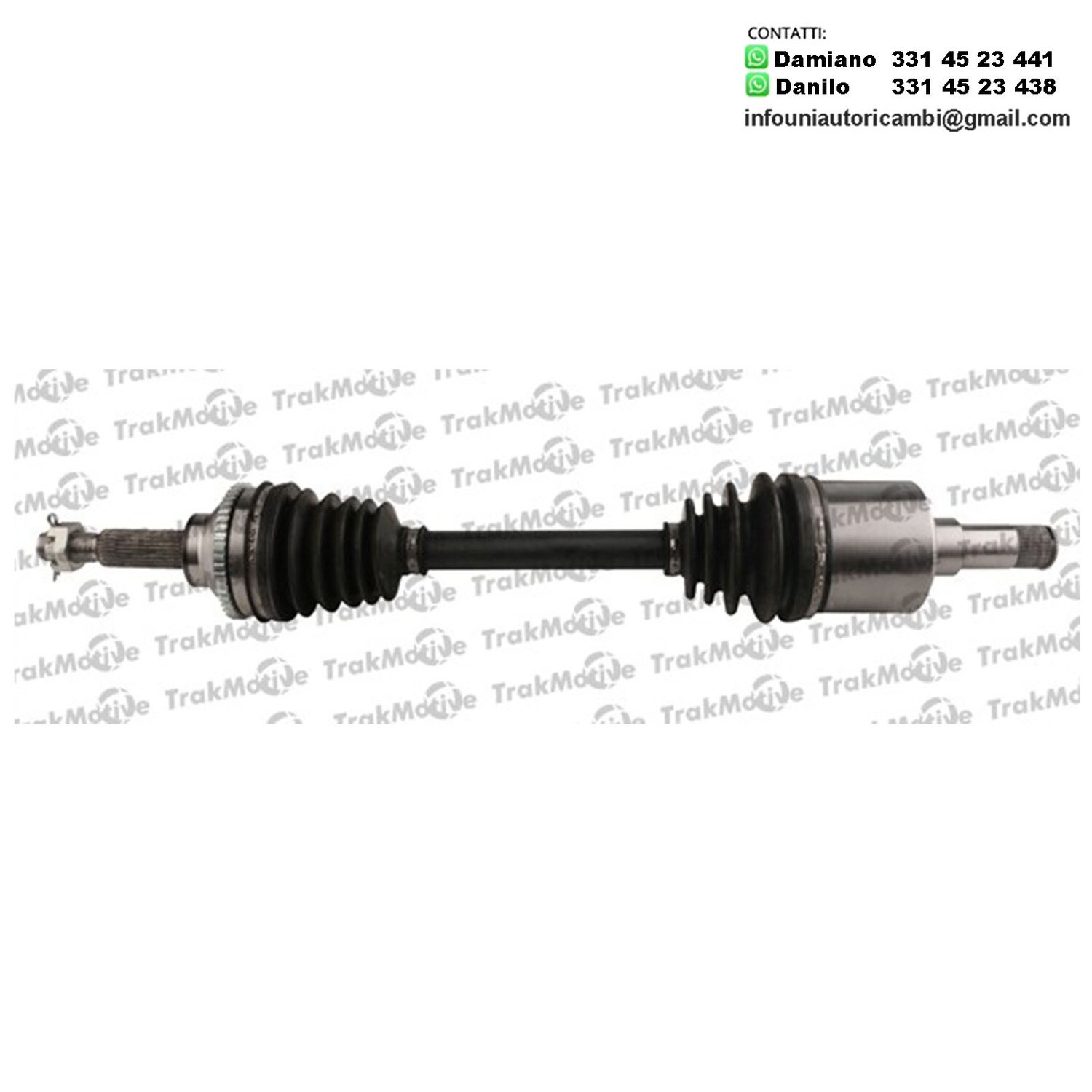 Albero Motore Semiasse Anteriore Sinistro ​Ford ​Transit ​ Autobus, Pianale piatto / Telaio da 2007 a 2014