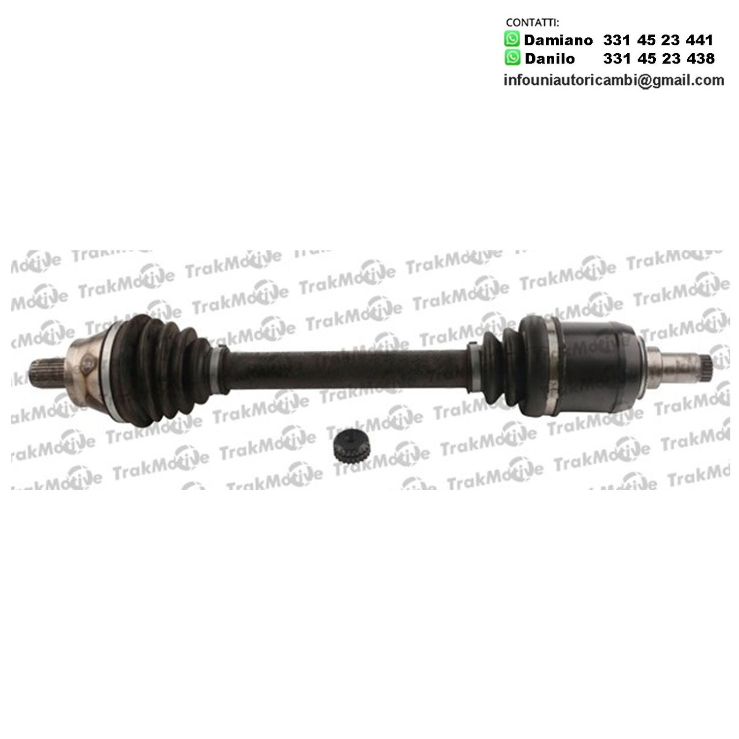 Albero Motore Semiasse Anteriore Sinistro Mercedes Benz Classe A da 2004 a 2012, Mercedes Benz Classe B da 2005 a 2011