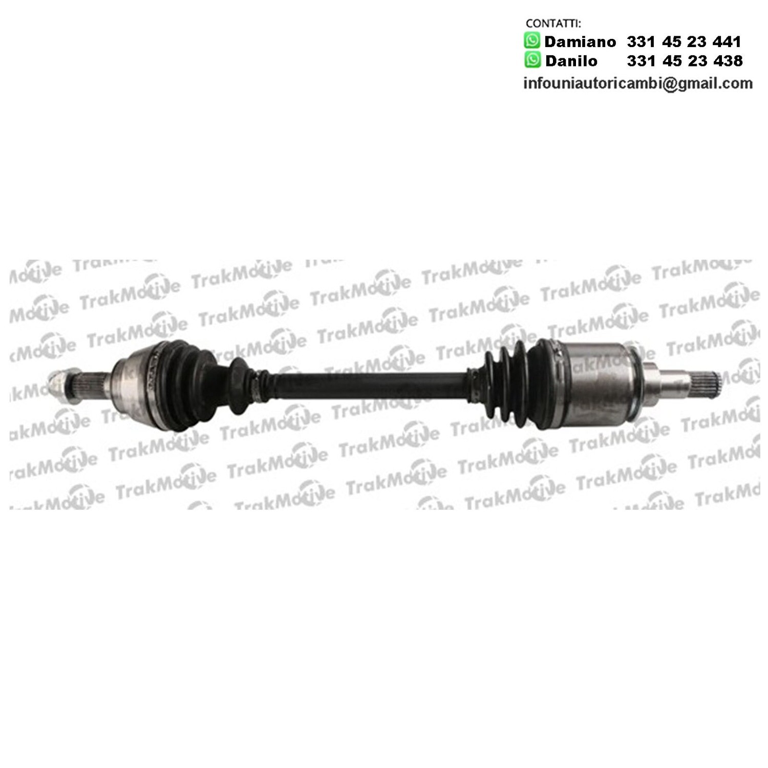 Albero Motore Semiasse Anteriore Sinistro MINI (R50, R53) 1.6 06.01-09.06