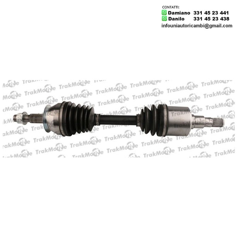 Albero Motore Semiasse Anteriore Sinistro Nissan Armada, Camiones/Frontier, Frontier, Navara, Navara Pianale piatto/Telaio, Navara Pick-up, Pathfinder da 2005 a -