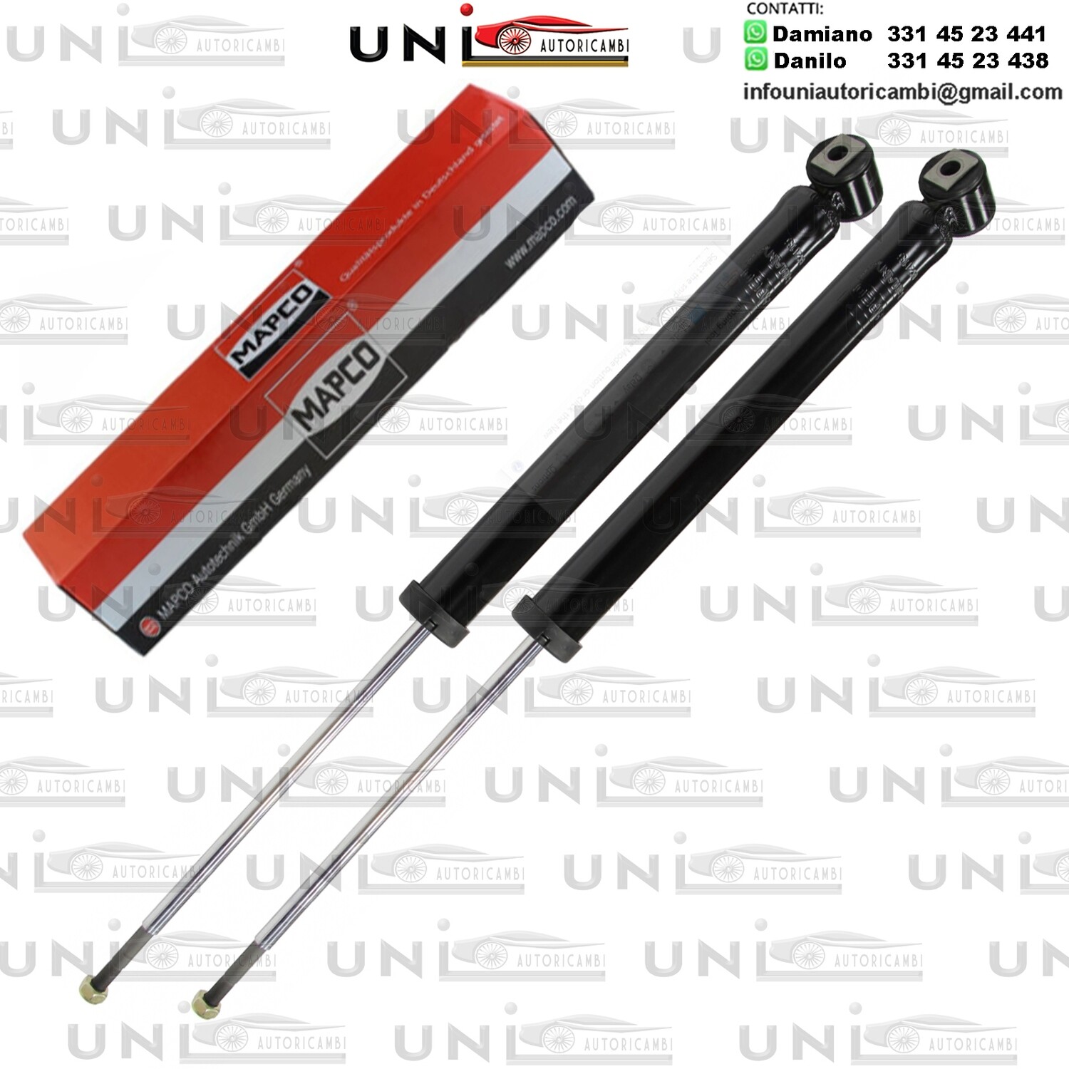 ​2 Ammortizzatori Posteriori a Gas Rinforzati BMW 3 / Cabriolet / Coupé  Touring