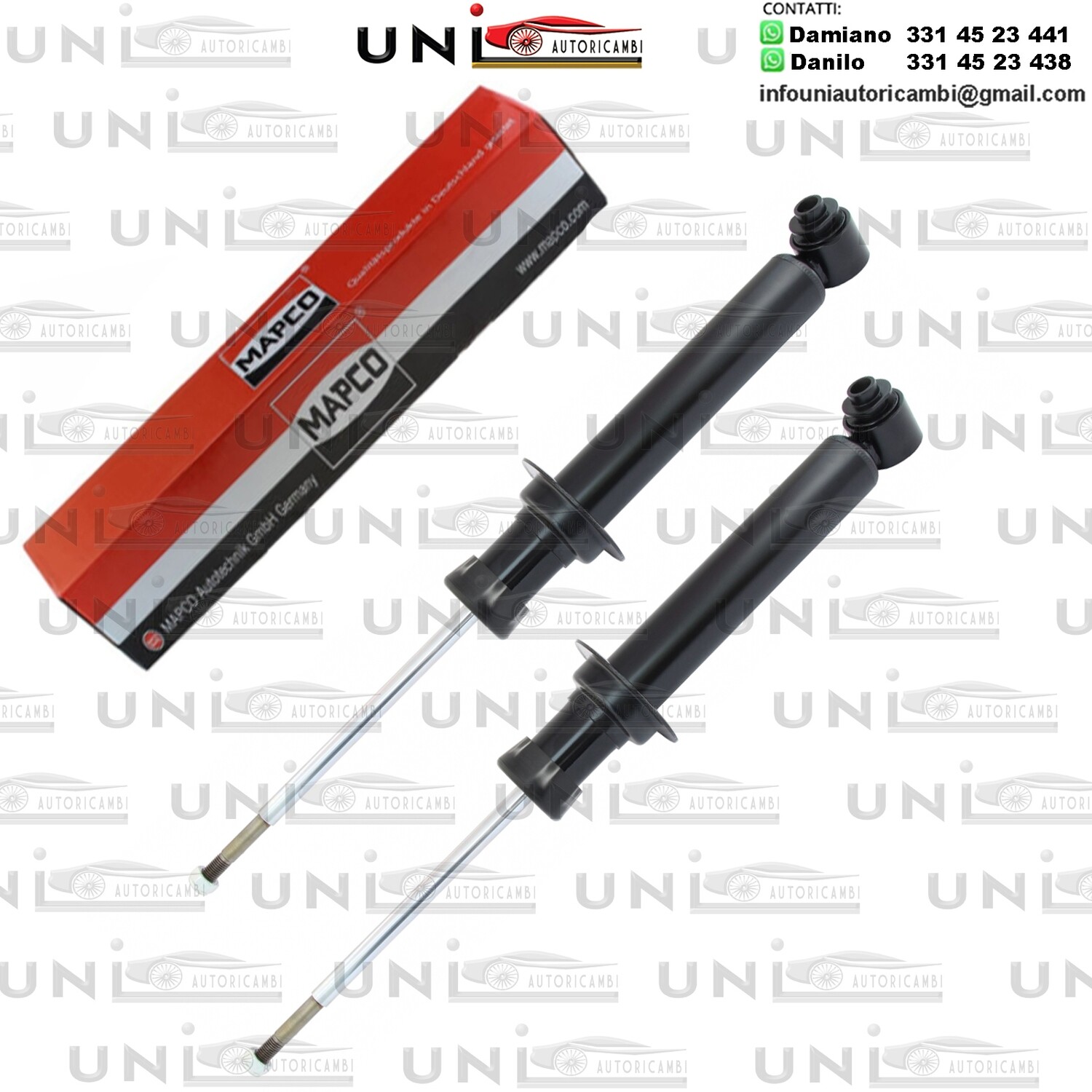 2 Ammortizzatori Posteriori a Gas Rinforzati Serie BMW 5