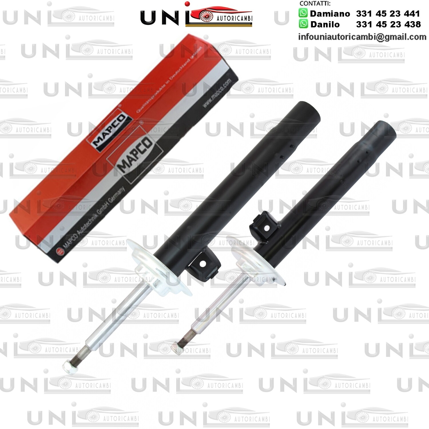 2 Ammortizzatori Anteriori a Gas Rinforzati BMW 3 / Coupé / Touring