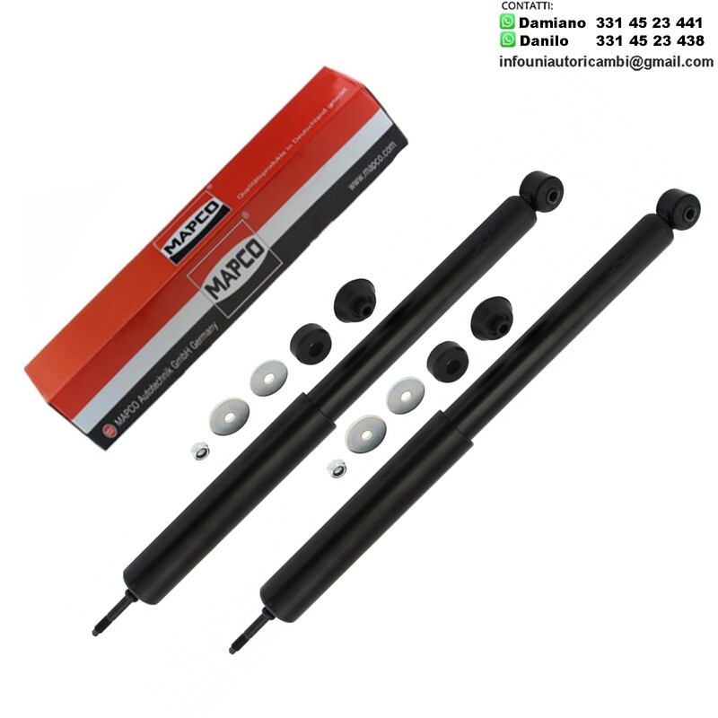 2 Ammortizzatori Posteriori a Gas Rinforzati Daewoo Aranos​ / Cielo / Espero / Lanos, Opel Astra, Vauxhall Astra
