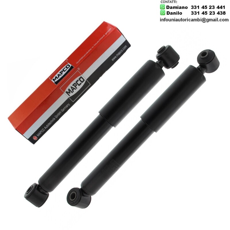 2 ​Ammortizzatori Posteriori a Gas Rinforzati Opel Astra G 2 volumi / Cabriolet, Vauxhall Astra Mk IV / AstraVan Mk IV
