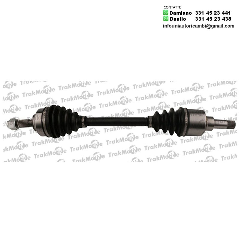 Albero Motore Semiasse Anteriore Sinistro Peugeot 206, Citroen Xsara (N0, N1, N2) da 04.1997 a -