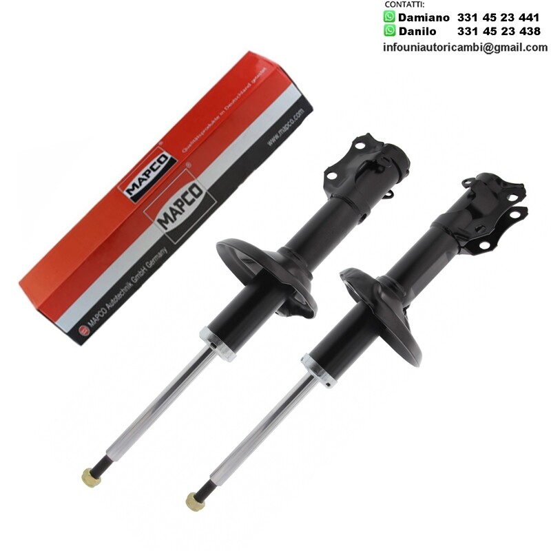 2 ​Ammortizzatori Anteriori a Gas Rinforzati Seat Cordoba / Ibiza / Inca / Toledo, VW Caddy / Golf III / Polo Classic