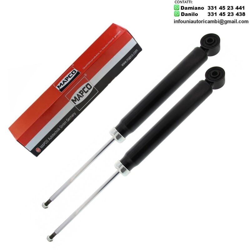 2 Ammortizzatori Posteriori a Gas Rinforzati Audi A3 / Cabriolet, Seat Altea XL, SKODA Octavia / Yeti, VW CC / Golf Plus