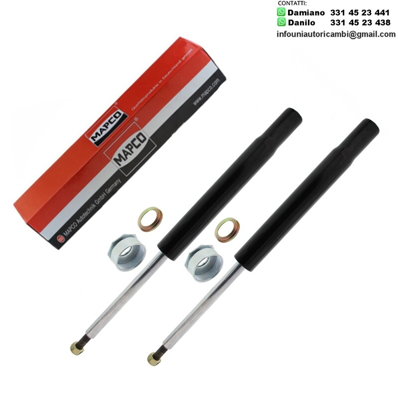 2 Ammortizzatori Posteriori a Gas Rinforzati Seat Cordoba / Ibiza / Toledo, VW Golf II, III / Jetta II / Vento