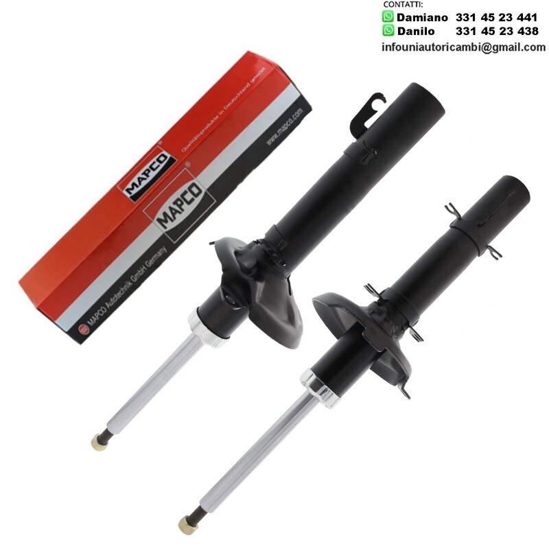 2 Ammortizzatori Anteriori a Gas Rinforzati Audi A3 / Seat Leon / TOLEDO II / Skoda Octavia I / VW Bora / Golf IV / New Beetle