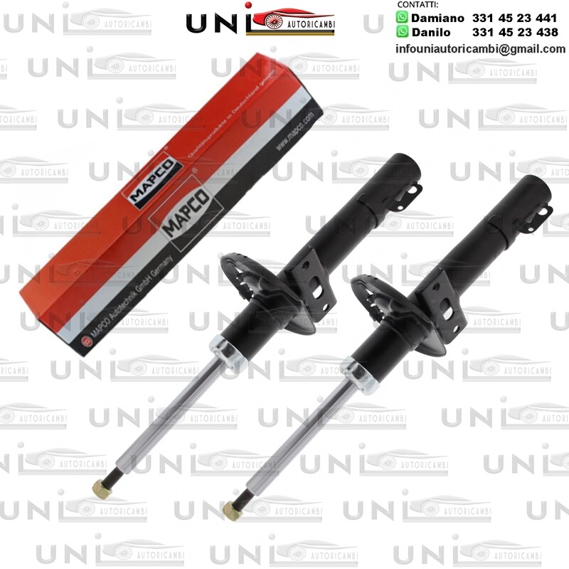 2 ​Ammortizzatori Anteriori a Gas Rinforzati per Audi / Seat / Skoda / VW