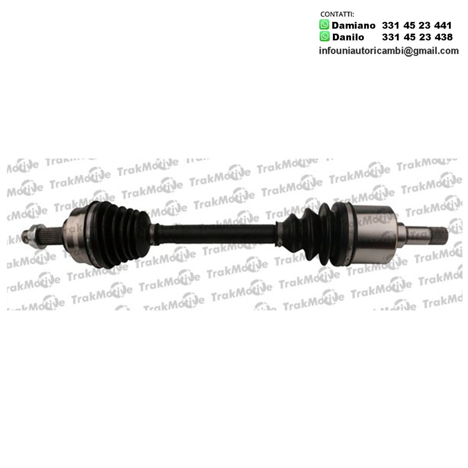 Albero Motore Semiasse Anteriore Sinistro Peugeot 807 (E), Citroen C8 (EA, EB), Lancia Phedra (179), Fiat Ulysee (179)
