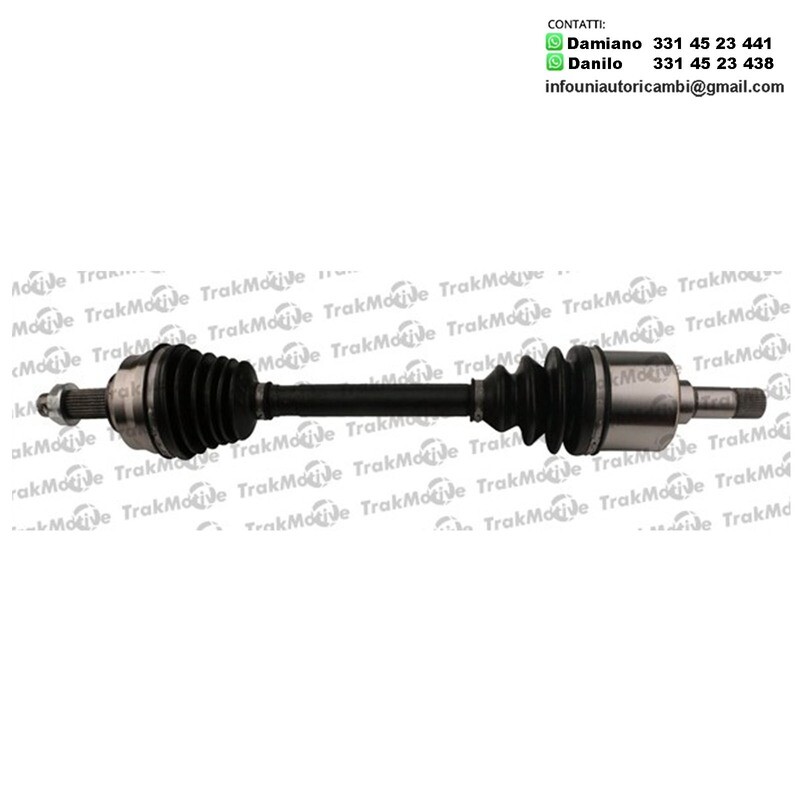 Albero Motore Semiasse Anteriore Sinistro Peugeot 807 (E), Citroen C8 (EA, EB), Lancia Phedra (179), Fiat Ulysee (179)
